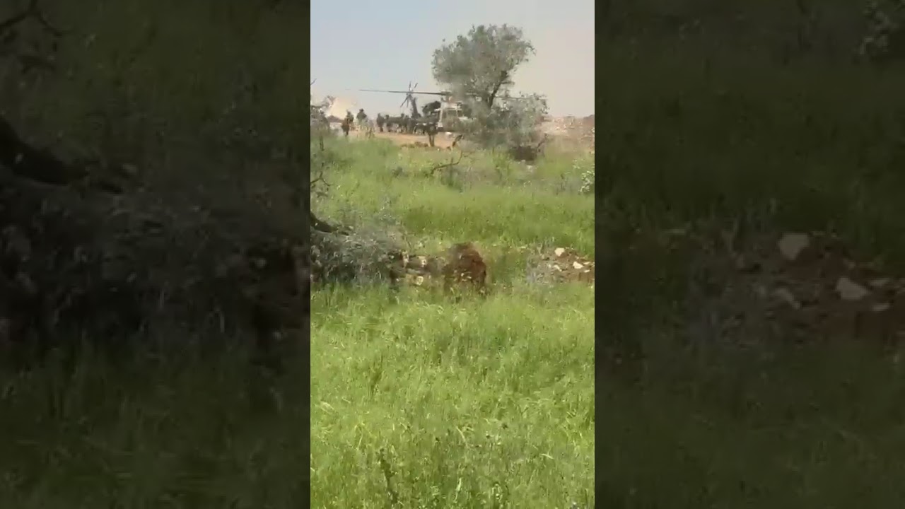 Explosive drone struck near an evacuation helicopter in southern Lebanon