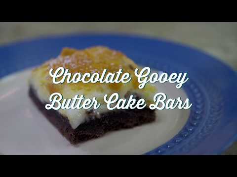 Paula Deen Gooey Butter Cake Bars Recipe