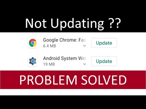 Google Chrome and Android System WebView are not updating solution | Chrome updating problem solved