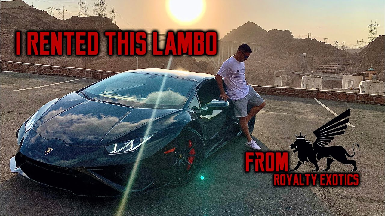I RENTED a Huracan from ROYALTY EXOTICS Cars on my trip to