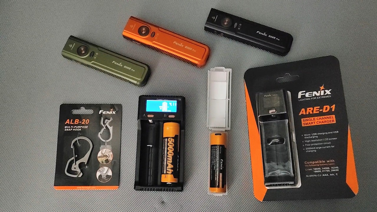 Титановый Fenix и другие всякие дополнения - Лучшее зарядное и аккумуляторы !