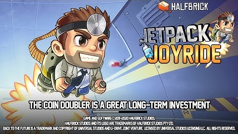 Jetpack Joyride Windows 8 Gameplay