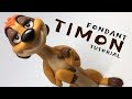 Timon - The Lion King | fondant animals tutorial