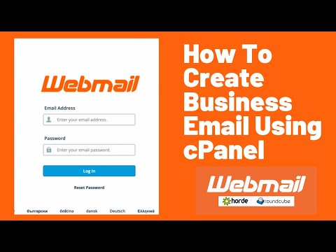How To Create Business Email Using cPanel within 5 minutes all hosting provider | Webmail
