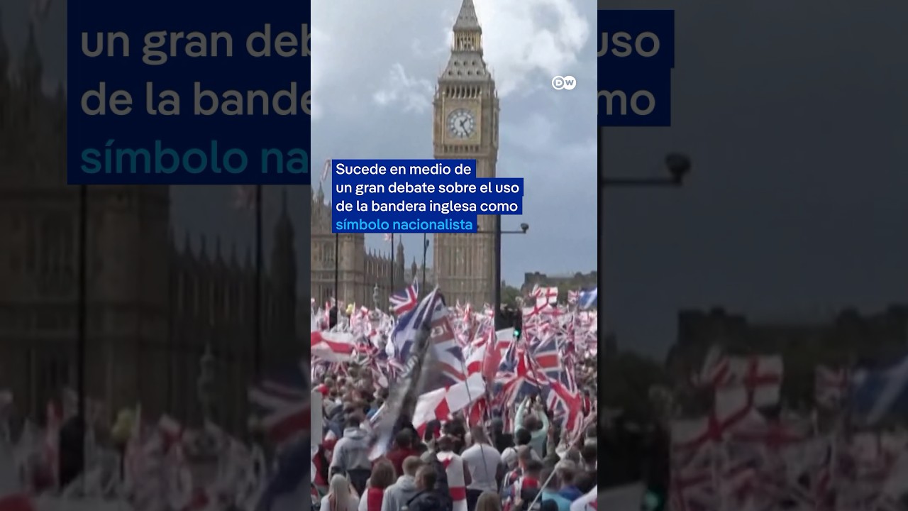 Cientos de miles marchan contra la inmigración en Londres