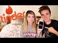 REACTING TO MY SISTERS TINDER