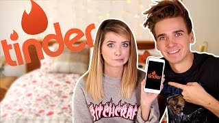 REACTING TO MY SISTERS TINDER