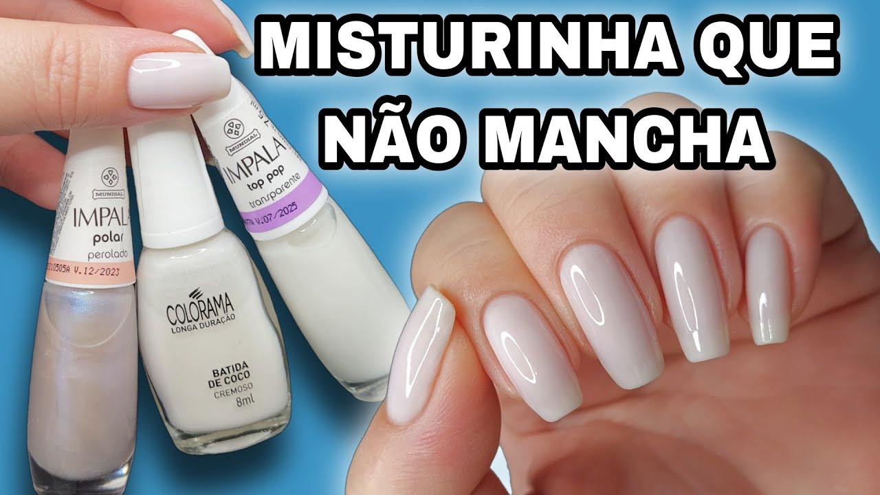 UNHAS COM ACABAMENTO PROFISSIONAL