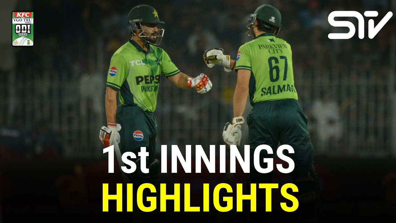 1st Innings Highlights  | Pakistan vs South Africa ODI Series 2025 | 2nd ODI | PCB | M3U13