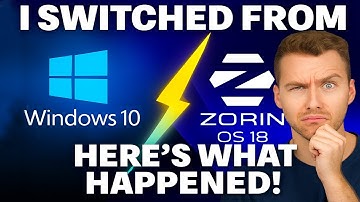 Switched from Windows 10 to Zorin OS 18 — The Shocking Difference! - Zorin OS 18 Installation