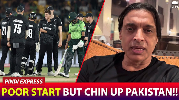 Poor Start But Chin Up Pakistan!! | Shoaib Akhtar