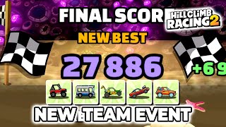 Hill Climb Racing 2 - 27k in ARE WE THERE YET ? Team Event