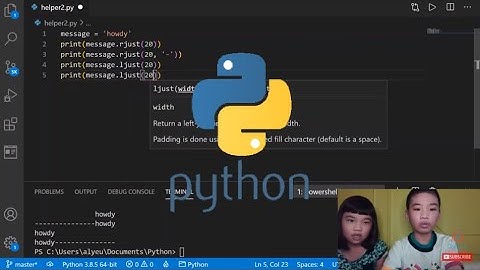 How to Code PYTHON: String Helper Functions II - Manipulate and Format String Data for Display