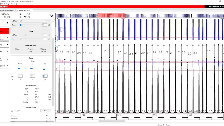 Profis Detection Tutorial 3 - PS 300 Ferroscan