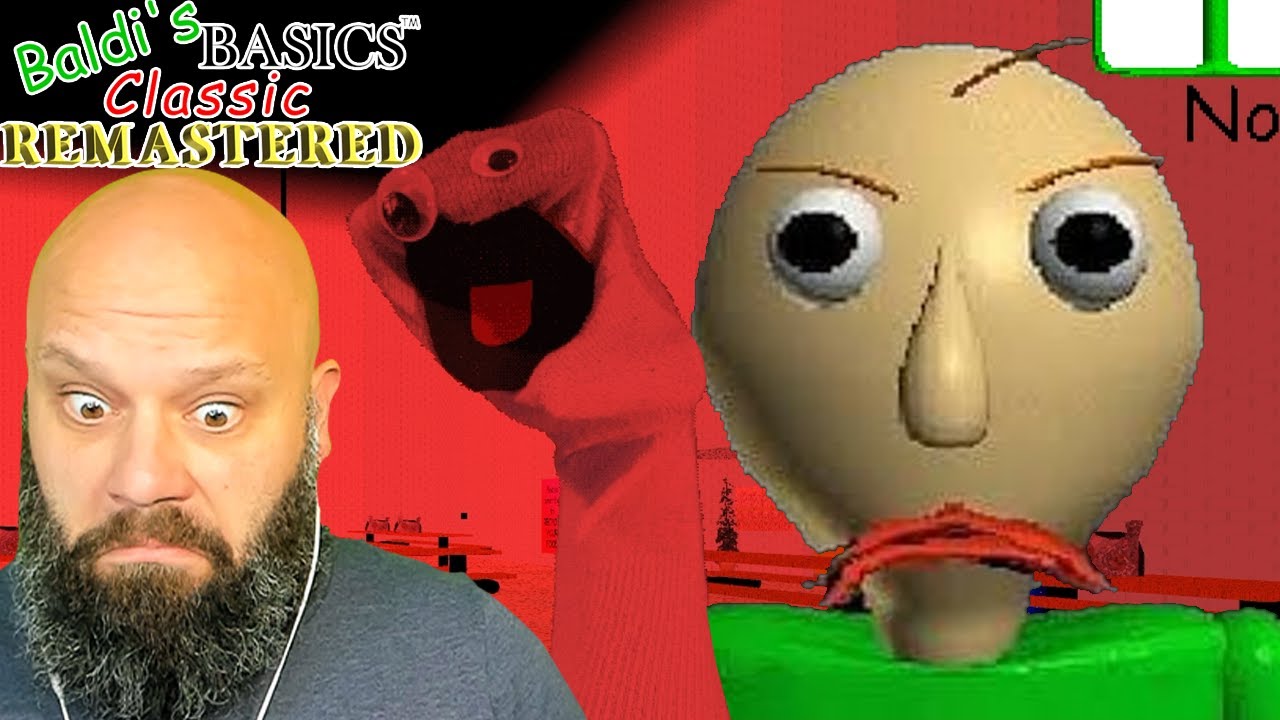 Beating baldis basics classic remastered classic mode classic youtube