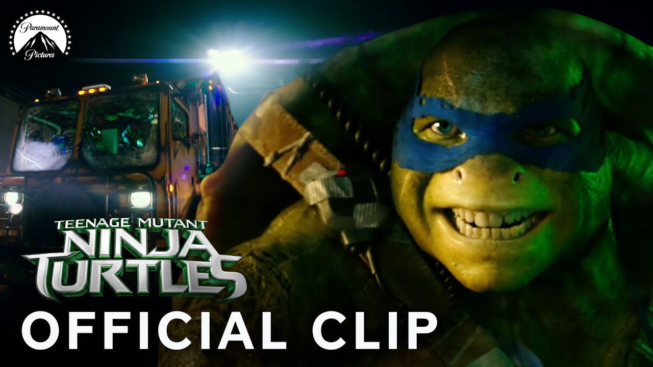 Ninja Turtles v. Shredder (Truck Chase Scene) 💥 | TMNT: Out of the Shadows | Paramount