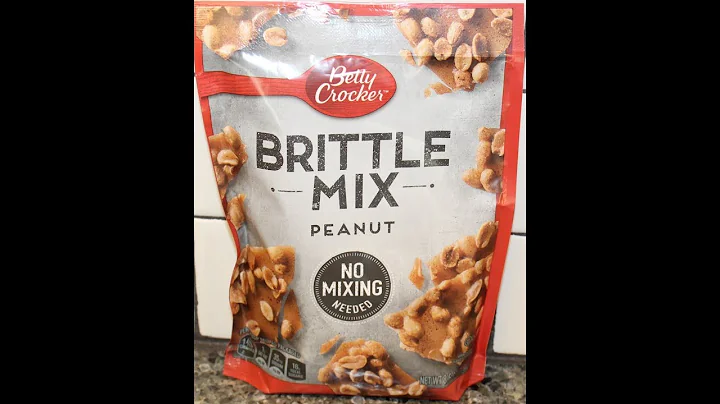 Betty Crocker Brittle Mix: Peanut Review