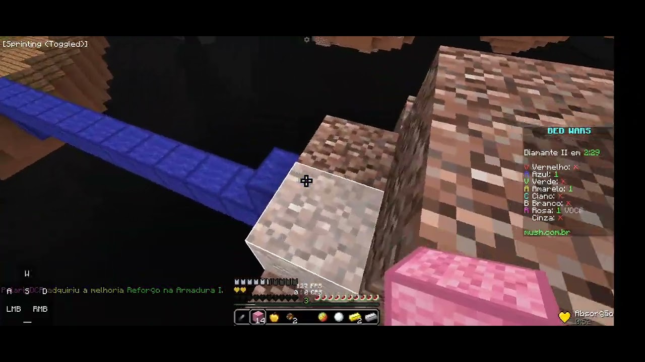 ASMR minha volta para o YouTube e Minecraft BW
