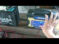 ACDelco AD-2002 (pulse mode charger) Charge mode and Repair mode showing.