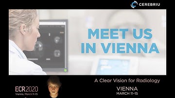 Going to ECR 2020 - Where to find us!