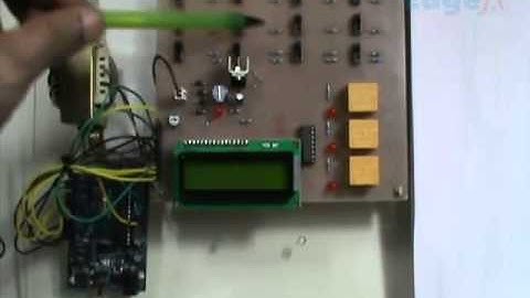 Arduino Based Underground Cable Fault Detection