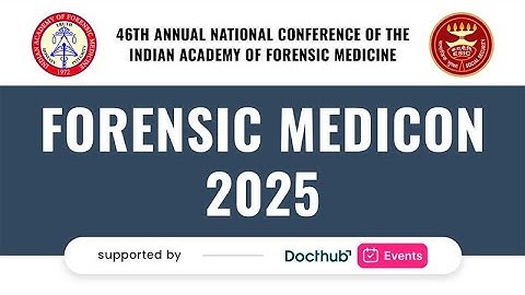 Forensic Medicon 2025 | Official Highlights | Docthub Events