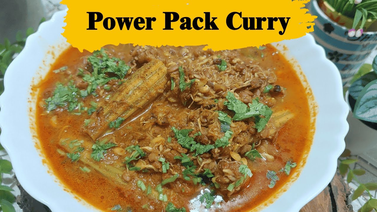 powerpack curry | high protein horse gram recipe | energy boosting curry 