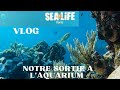 VLOG: Je vous emmène  avec nous à l’aquarium Sea Life Paris