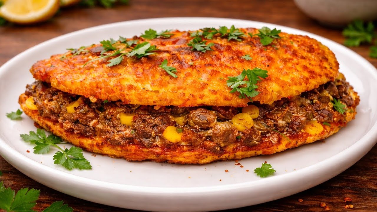 This hearty and easy recipe for ground beef and potatoes is on the dinner table in 15 minutes.