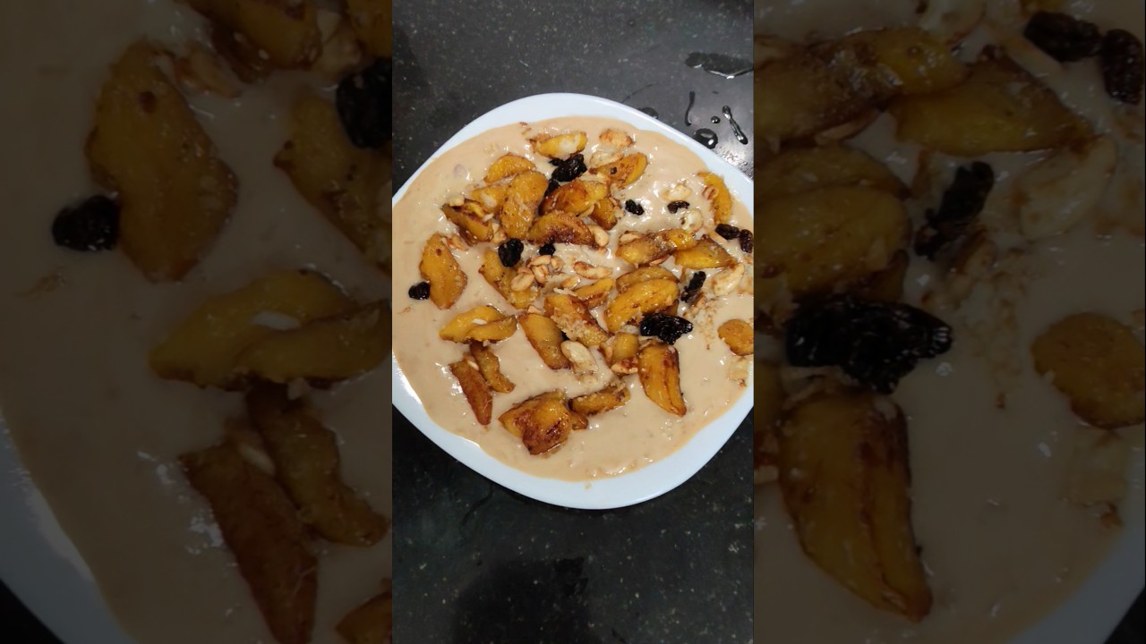 Easy Banana Dessert Recipe😍 