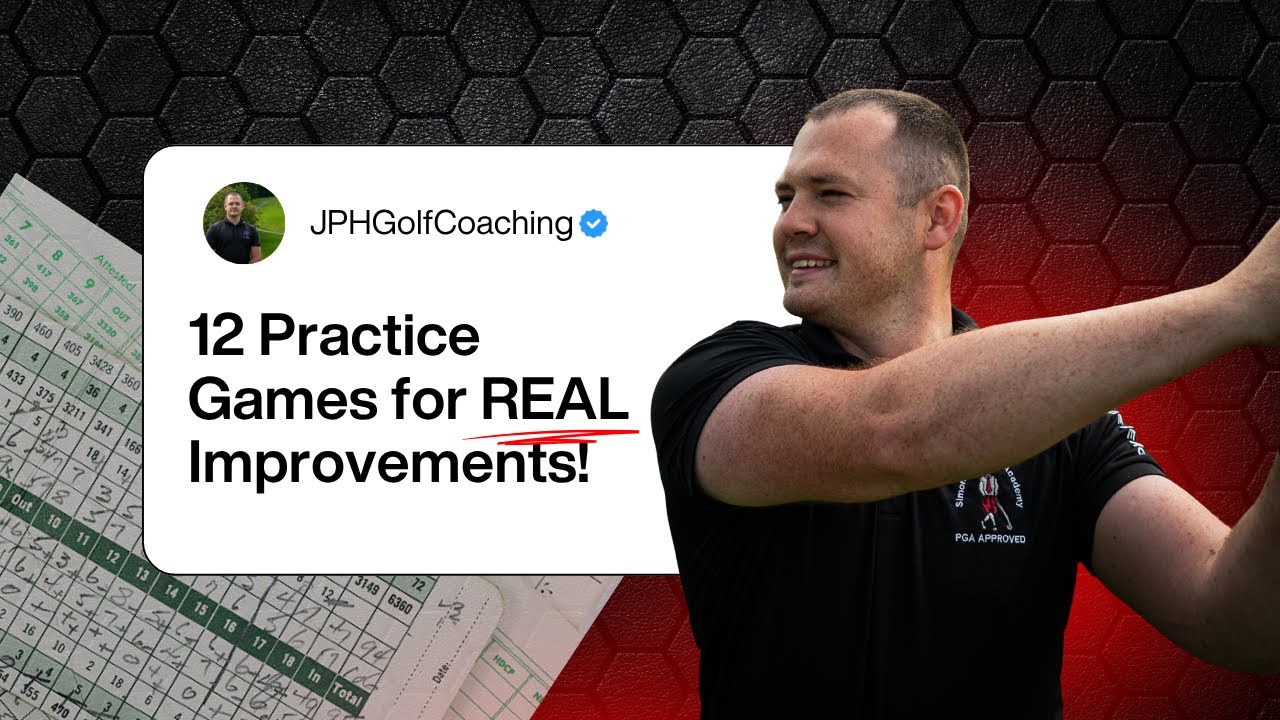 12 Golf Practice Games to Train Smarter & Lower Your Scores | Performance Training, Not Swing Tips