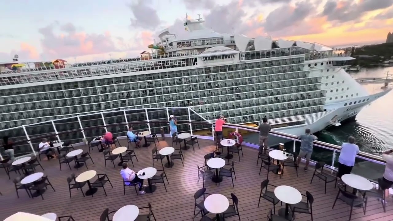 Symphony of the seas in Nassau Bahamas 