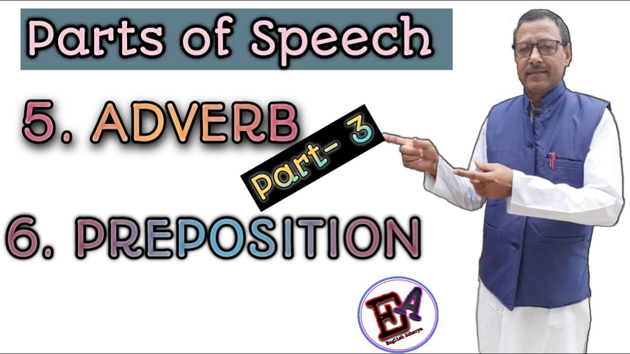 Parts of speech | ADVERB | PREPOSITION | LEARN IN SIMPLE WAY ...