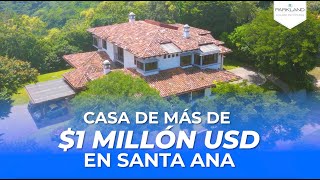 Casa de más de 1 Millón de Dólares en las montañas de Escazú  Videos Bienes Raíces Costa Rica