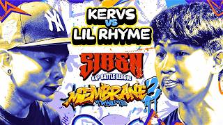 SIREN - LIL RHYME VS KERVS