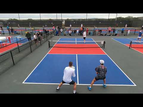 Minor League Pickleball DUPR 18 Chase Mason and Josiah Watje Vs. Sep Attar and Matt Mino