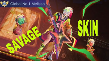 🌍🥀 MELISSA SAVAGE 💘 MELISSA BEST BUILD 💐EASY SAVAGE ❤️#obsidiaglobaltop  #mlbb  💐#obsidia 💘