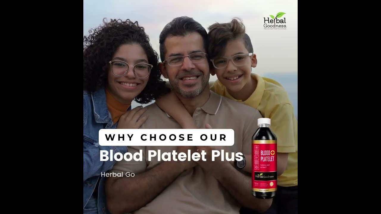 Herbal Goodness Blood Platelet Plus Health Benefits.