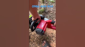 Cưa xích tỉa cành cắt gỗ | cưa xích điện 1900w #cuaxich
