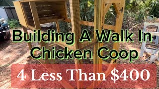 Cost Effective Chicken Coop! Run! Hen House! Fast Paced Video #CoopsByJoe #viral #diy #howto #fyp