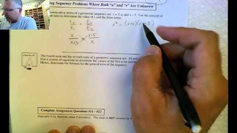 Geometric Sequences - Part 2.mov