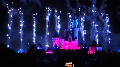 Disneyland fireworks display