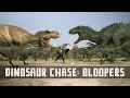 Trex chase  bloopers part 4  5 dinosaur