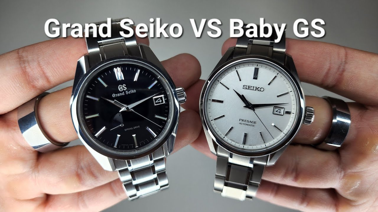 Grand Seiko Vs Seiko | SBGA375 Vs SARX055 - YouTube