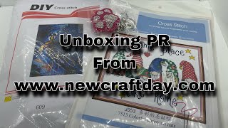 UNBOXING PR FROM WWW.NEWCRAFTDAY.COM  #newcraftdayblackfridaysale  #newcraftdayblackfridaygiftgiving