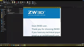HOW TO INSTALL ZW3D2020 CADCAM WITH 100% CREAK