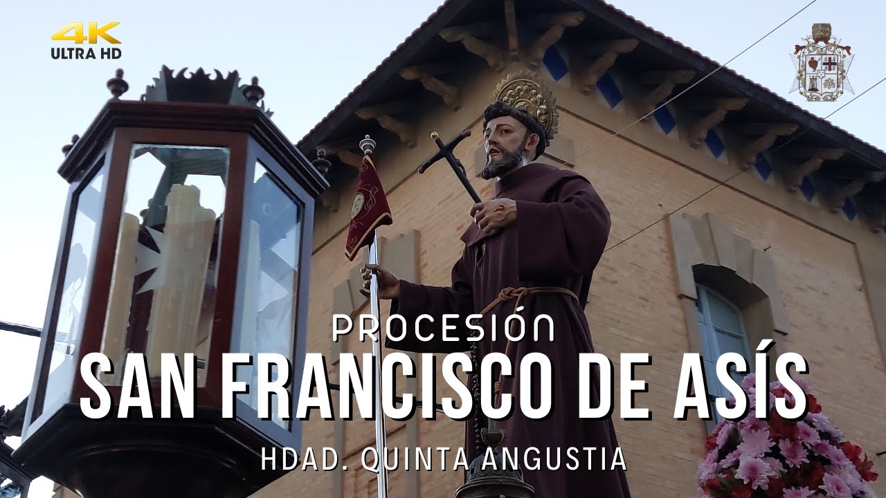 4k | Procesión San Francisco de Asís | Hdad. Quinta Angustia. Carmona 2024