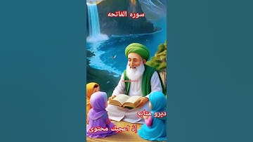 قراءه القرءان الكريم سوره الفاتحه