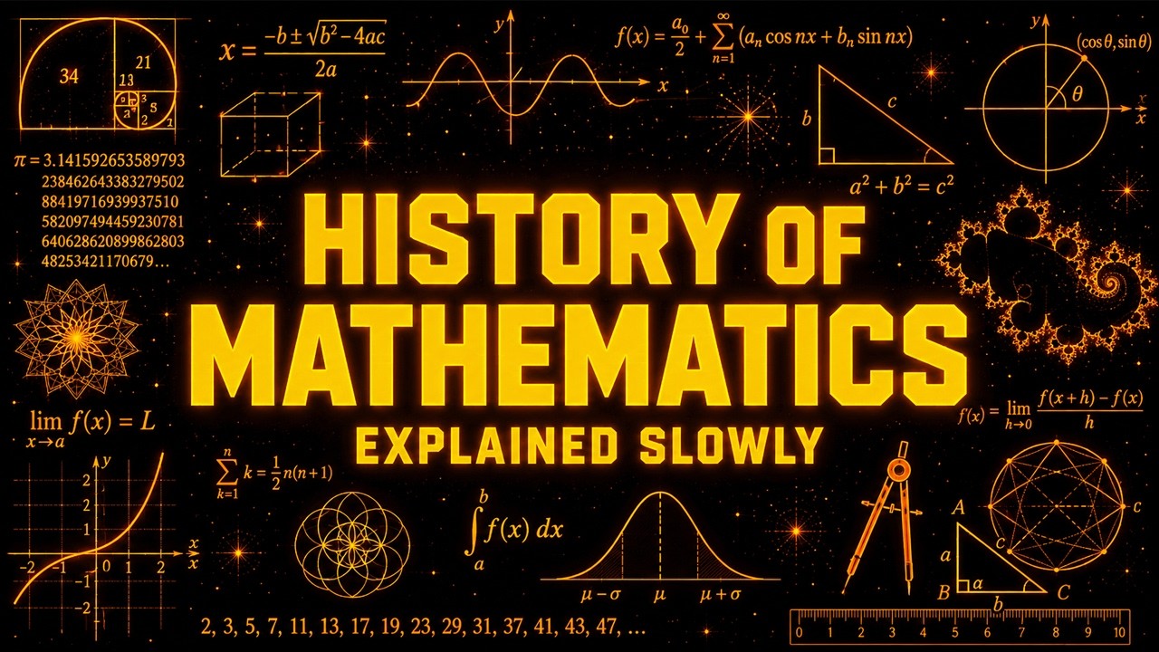 The Entire History Of Mathematics Explained Slowly (For Sleep)