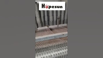 you ever seen hexagonal wire mesh being made